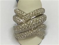 Anello Salvini Donna in Oro bianco Diamante 2.32 Ct 0066 - 0066